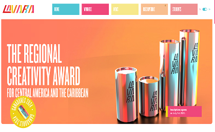Screenshot of La Vara Website project